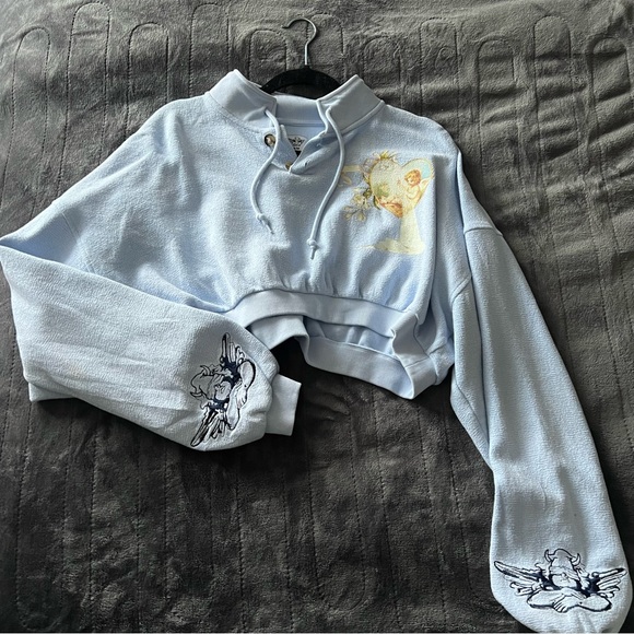 Boys Lie 'Perpetual Feelings' Cropped Sweatshirt - Picture 11 of 16